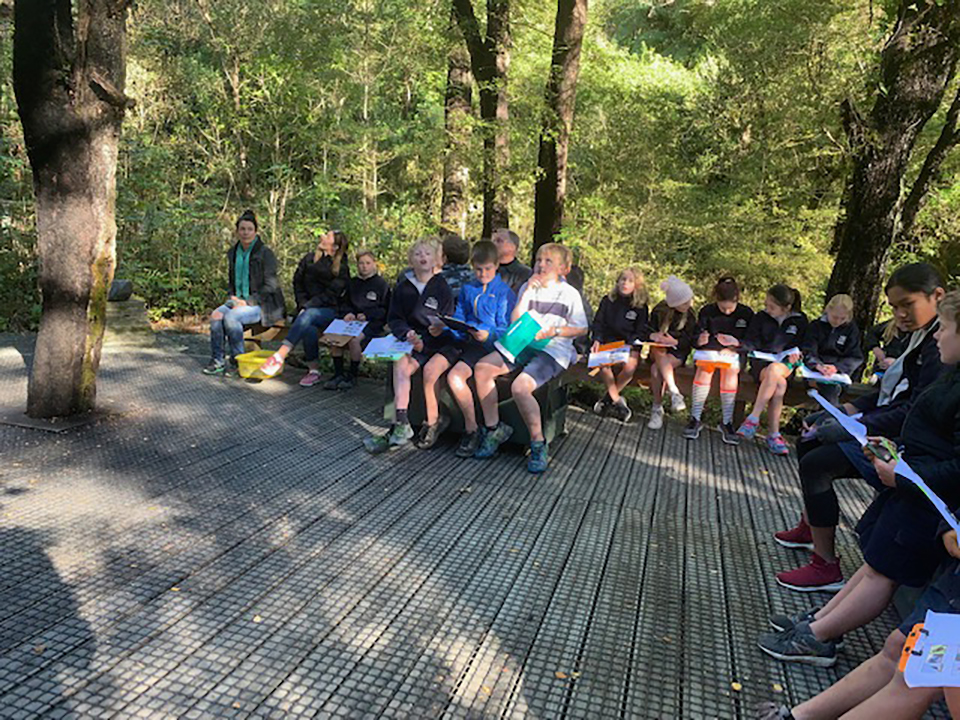 Education; Brook Waimarama Sanctuary; students; children; learning