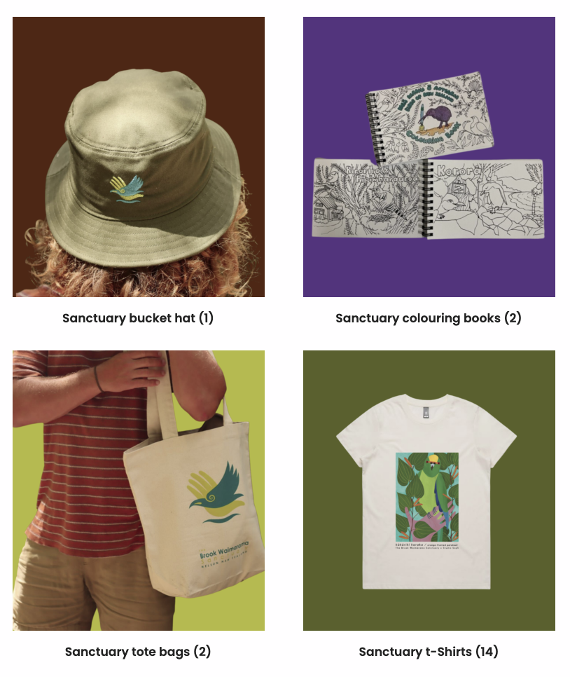 Brook Waimārama Sanctuary Shop